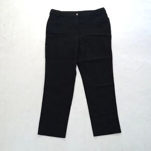 Style & Co trousers women's size 10S short pants black *
